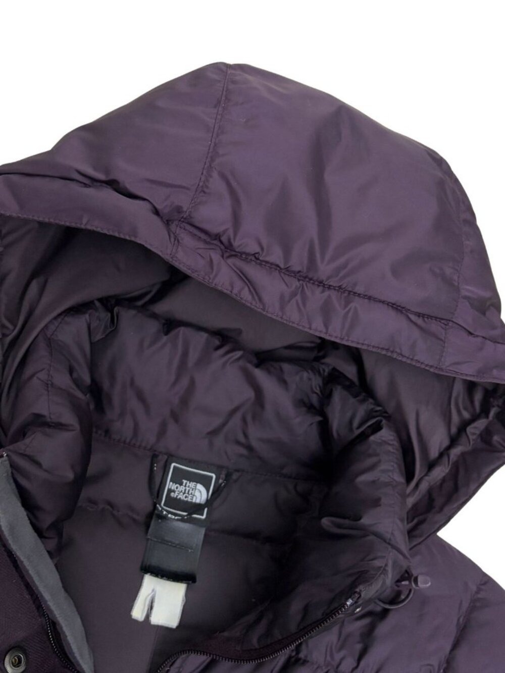 The North Face 600 Down Fill Long Coat Winter Puffer Parka Jacket Womens Small - Picture 3 of 9